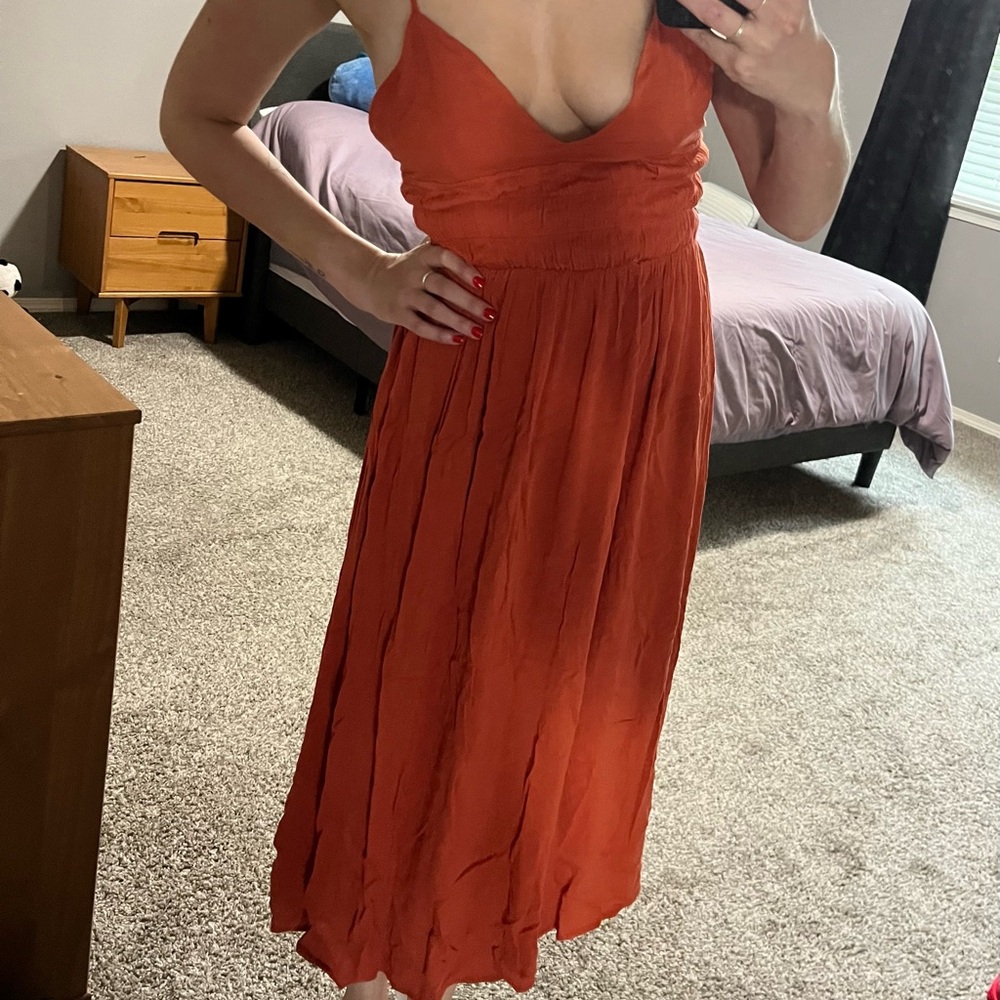 Orange Dress